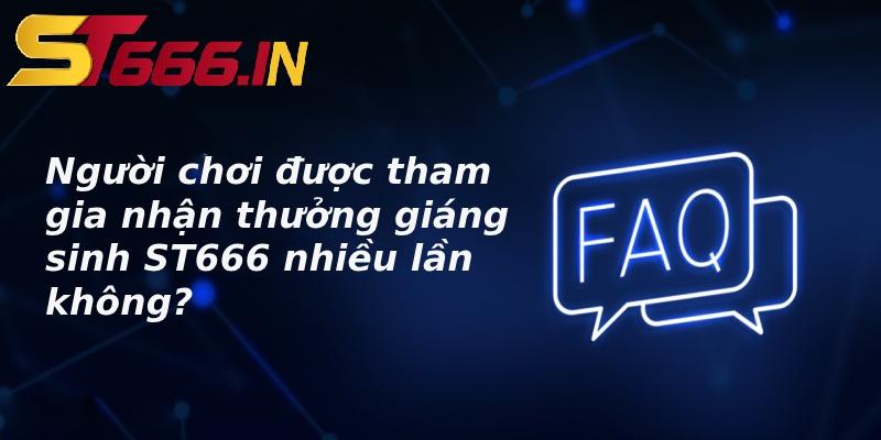 Mỗi tài khoản được nhận thưởng giáng sinh 1 lần